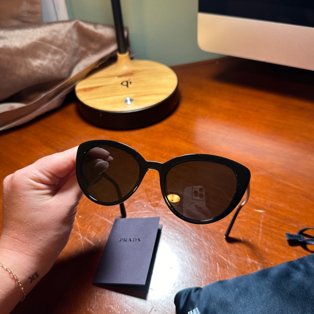 PRADA Round Tinted Sunglasses - Picture 4 of 11